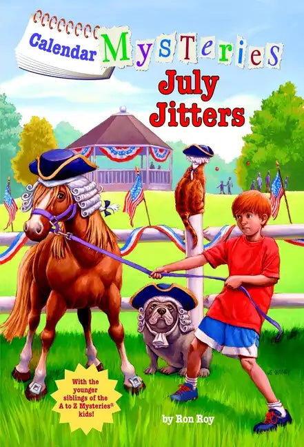 Calendar Mysteries #7: July Jitters - Paperback