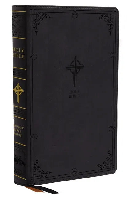 Nabre, New American Bible, Revised Edition, Catholic Bible, Large Print Edition, Leathersoft, Black, Comfort Print: Holy Bible - Imitation Leather
