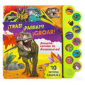 ¡Tras! ¡Parram! ¡Groar! ¡Escucha Sonidos de Dinosaurios! (Spanish Edition) - Board Book