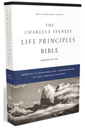 Niv, Charles F. Stanley Life Principles Bible, 2nd Edition, Hardcover, Comfort Print: Holy Bible, New International Version - Hardcover