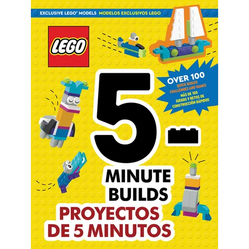 Lego(r) Books. 5-Minute Builds/Proyectos de 5 Minutos - Hardcover