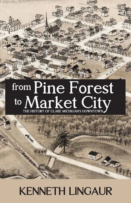 From Pine Forest to Market City: The History of Clare Michigan's Downtown - Paperback