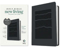NLT Premium Value Compact Bible, Filament Enabled (Leatherlike, Black Mountainscape) - Imitation Leather