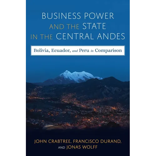 Business Power and the State in the Central Andes: Bolivia, Ecuador, and Peru in Comparison - Hardcover