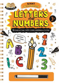 Help with Homework Letters & Numbers: Giant Wipe-Clean Workbook for 3+ Year-Olds - Spiral