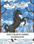 Adult Color By Number Coloring Book: Stress Relieving Design and Relaxing Coloring Pages - Paperback