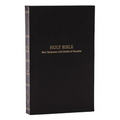 KJV Holy Bible: Pocket New Testament with Psalms and Proverbs, Black Softcover, Red Letter, Comfort Print: King James Version - Paperback