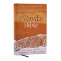 Nkjv, the Everyday Bible, Hardcover, Red Letter, Comfort Print: 365 Daily Readings Through the Whole Bible - Hardcover