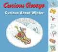 Curious George Curious about Winter: A Winter and Holiday Book for Kids - Board Book