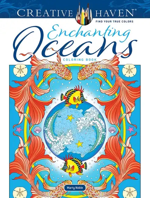 Creative Haven Enchanting Oceans Coloring Book - Paperback