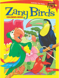 Spark Zany Birds Coloring Book - Paperback
