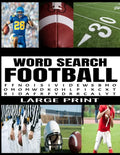 Word Search Football: Fun and Challenging Football Themed Puzzles - Extra Large Print - Full Page Puzzles - 78 Exciting Puzzles - Makes a Gr - Paperback