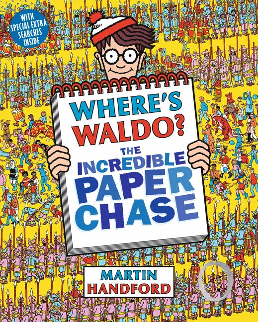 Where's Waldo? the Incredible Paper Chase: (A Hidden Object Activity Book Including a Maze, Spot-The-Difference Challenge, and Search & Find Puzzles - - Paperback