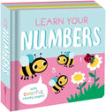 Learn Your Numbers: With Colorful Chunk Pages - Numbers & Counting Fun for Toddlers - Board Book