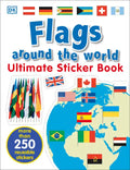 Ultimate Sticker Book: Flags Around the World - Paperback