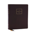 The Prayer Bible: Pray God's Word Cover to Cover (Nkjv, Brown Genuine Leather, Red Letter, Comfort Print) - Leather