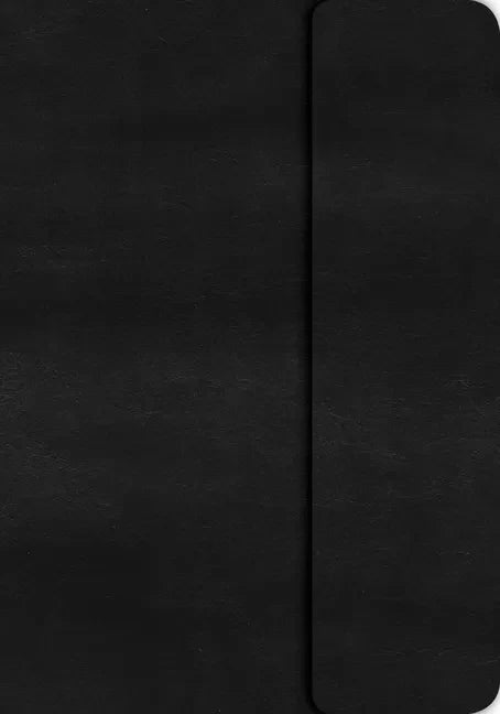 KJV Large Print Compact Reference Bible, Black Leathertouch with Magnetic Flap - Imitation Leather