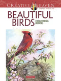 Creative Haven Beautiful Birds Coloring Book - Paperback