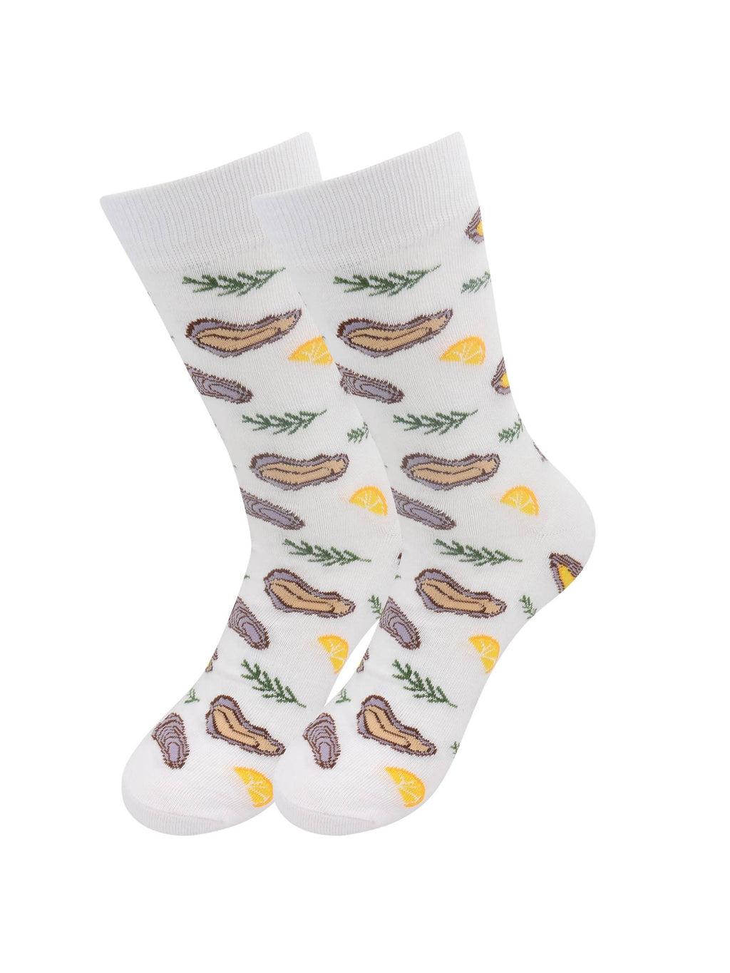 Fancy Oyster Socks - Comfy Cotton for Men & Women
