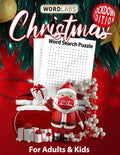 Christmas Word Search Puzzle for Adults and Kids: A Great Gift Idea for Hours Of Holiday Fun! - Paperback