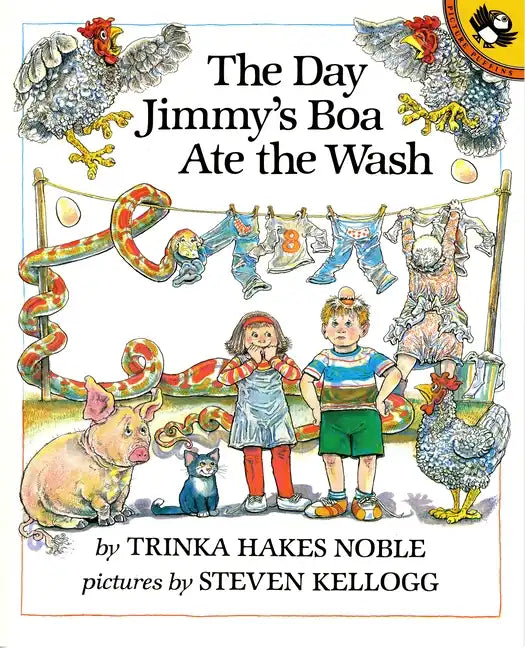 The Day Jimmy's Boa Ate the Wash - Paperback