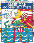 The Coloring Book of American Modernist Artists - Paperback