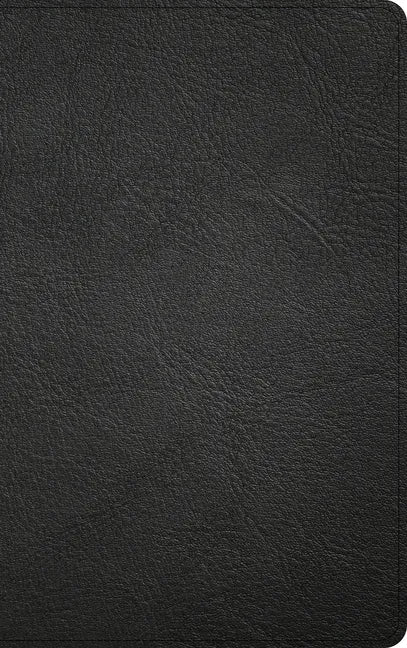 KJV Single-Column Personal Size Bible, Black Genuine Leather - Leather