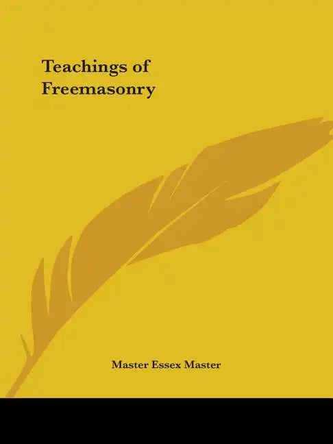 Teachings of Freemasonry - Paperback