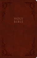 KJV Large Print Personal Size Reference Bible, Burgundy Leathertouch - Imitation Leather