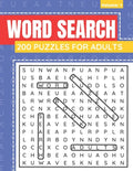 Word Search 200 Puzzles For Adults: Word Search Book For Adults And Seniors With Solutions (Volume: 2) - Paperback