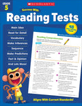 Scholastic Success with Reading Tests Grade 5 Workbook - Paperback