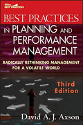 Best Practices in Planning and Performance Management: Radically Rethinking Management for a Volatile World - Hardcover