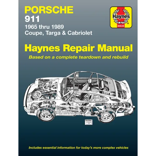 Porsche 911 Coupe, Targa & Cabriolet 1965-89 - Hardcover