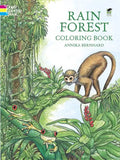 Rain Forest Coloring Book - Paperback