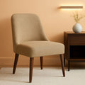 Hemet Gayle Upholstered Side Dining Chair Brown Boucle