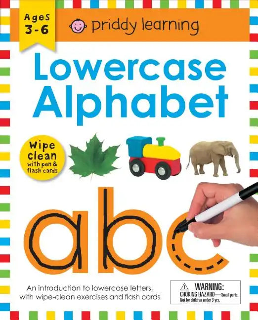 Wipe Clean Workbook: Lowercase Alphabet (Enclosed Spiral Binding): An Introduction to Lowercase Letters with Practical Exercises to Do Again and Again - Spiral