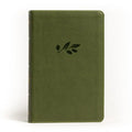 NASB Large Print Personal Size Reference Bible, Olive Leathertouch - Imitation Leather