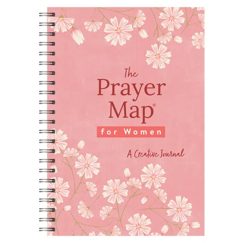 The Prayer Map(r) for Women [Cherry Wildflowers]: A Creative Journal - Spiral