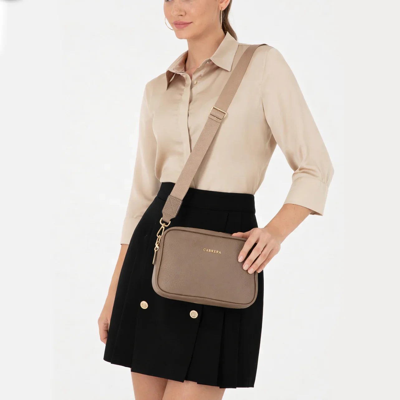Carrera Morienna Women’s Leather Bag – Floater Leather Women’s Shoulder Bag for Everyday Elegance | Minimal & Handcrafted
