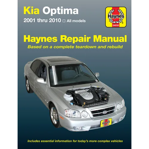 Kia Optima 2001-10 - Paperback