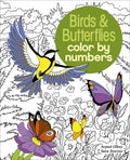 Birds & Butterflies Color by Numbers - Paperback