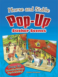 Horse and Stable Pop-Up Sticker Scenes - Paperback