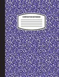 Classic Composition Notebook: (8.5x11) Wide Ruled Lined Paper Notebook Journal (Navy Blue) (Notebook for Kids, Teens, Students, Adults) Back to Scho - Paperback