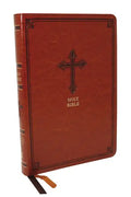 Kjv, Thinline Bible, Leathersoft, Brown, Red Letter Edition, Comfort Print - Imitation Leather