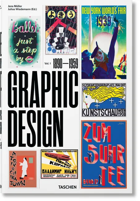 The History of Graphic Design. Vol. 1. 1890-1959 - Hardcover