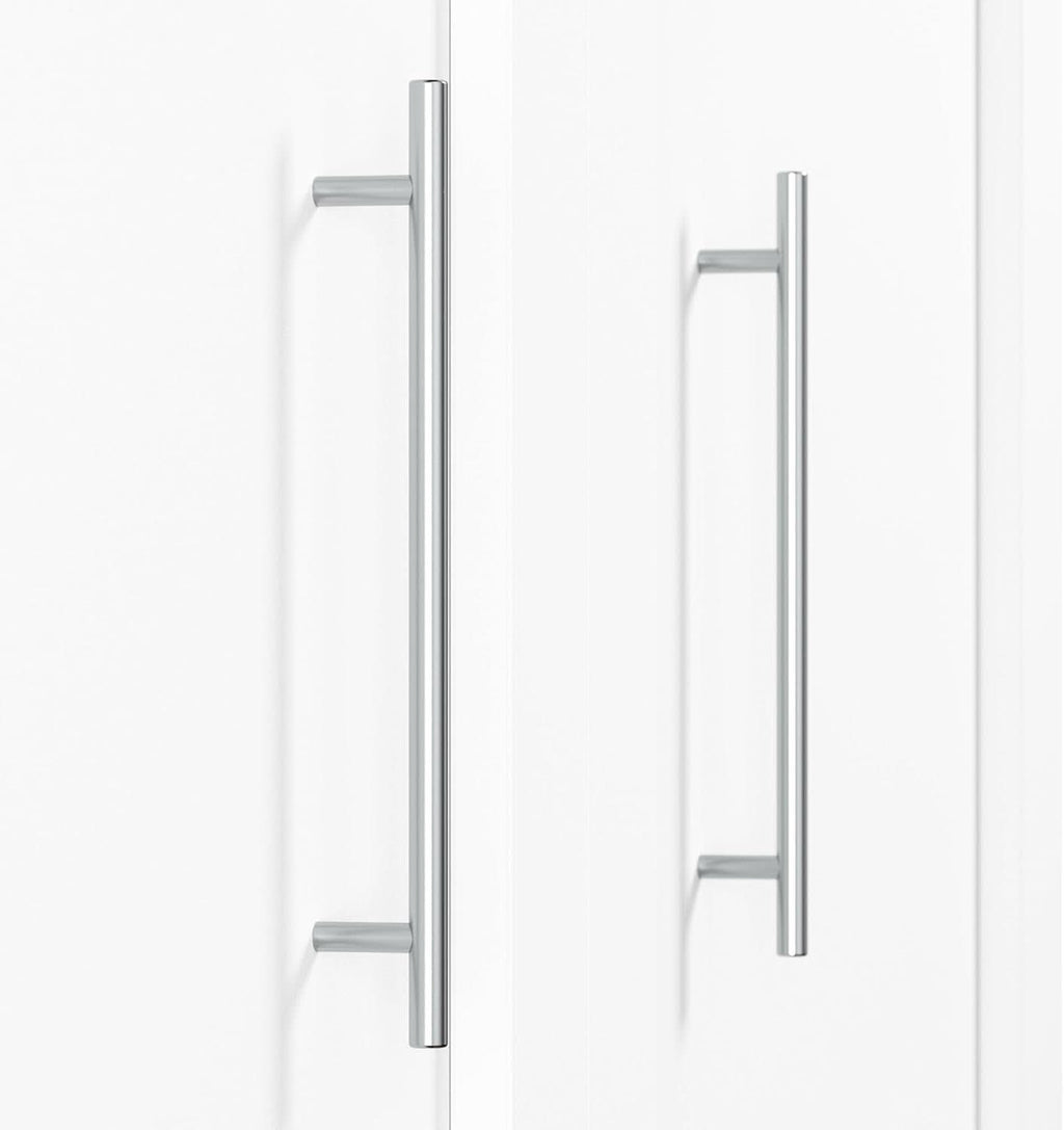 65 Inch Queen Murphy Bed With Wardrobe Storage System