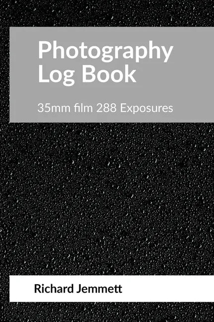 Photography Log Book: For 35mm Film Cameras: 288 exposures arranged in 20 tables of 12 exposures - Paperback