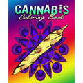 Cannabis Coloring Book For Adults: Stress Relieving Designs - Paperback