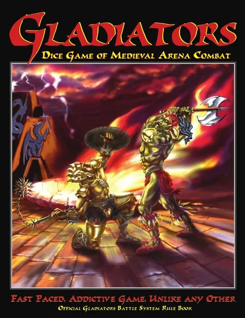 Gladiators - Dice Game of Medieval Combat - Paperback