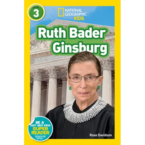 Ruth Bader Ginsburg (National Geographic Kids Readers, Level 3) - Paperback